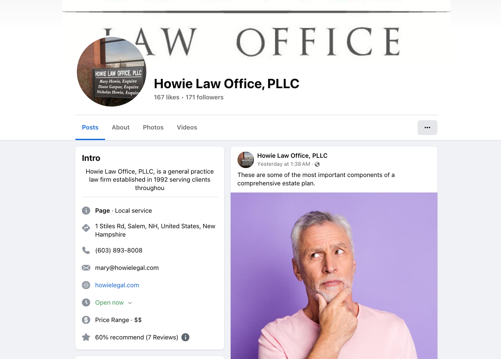 best social media for lawyers facebook